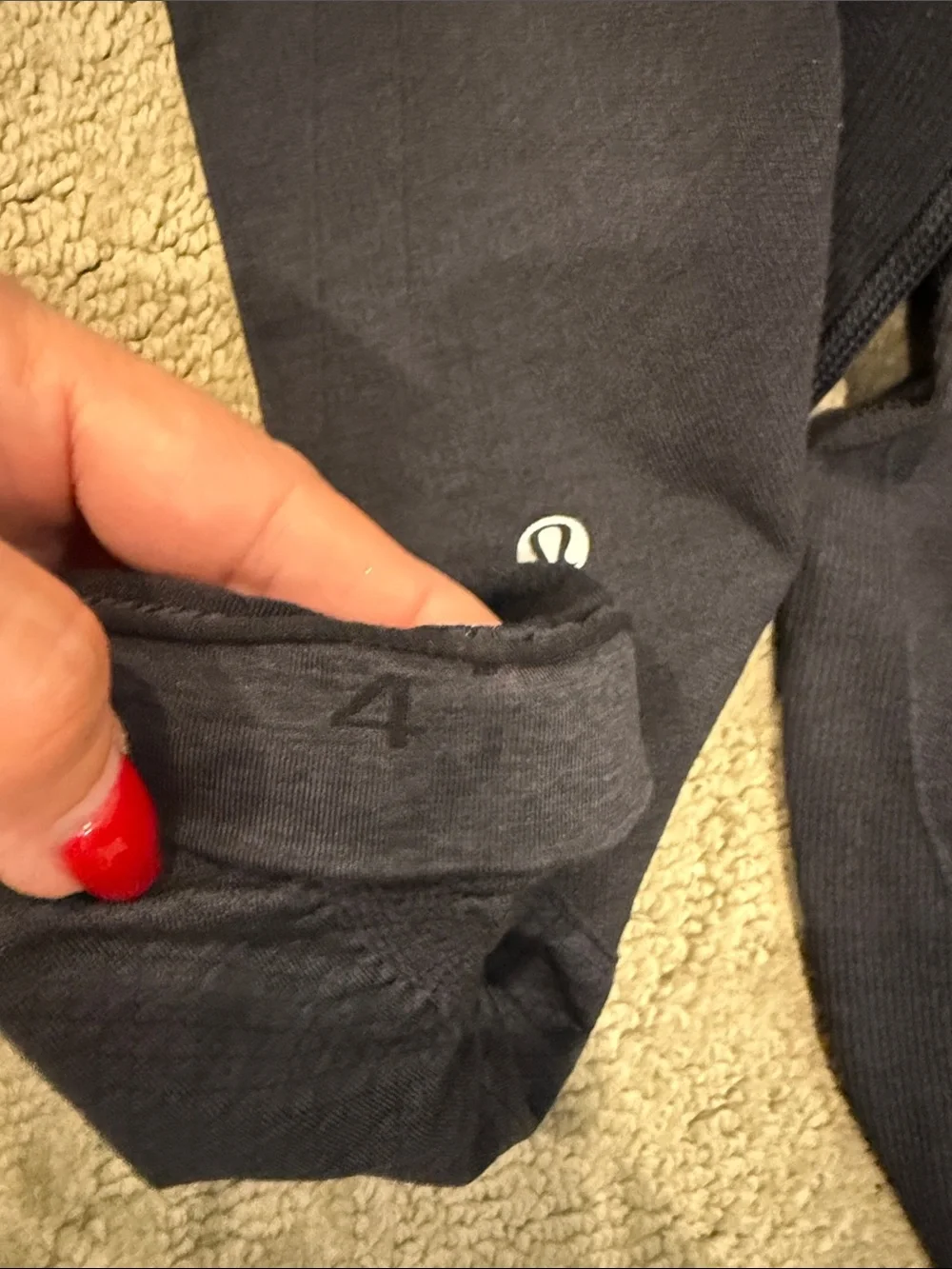 Lululemon Flow & Go Crop Leggings EUC Size 4